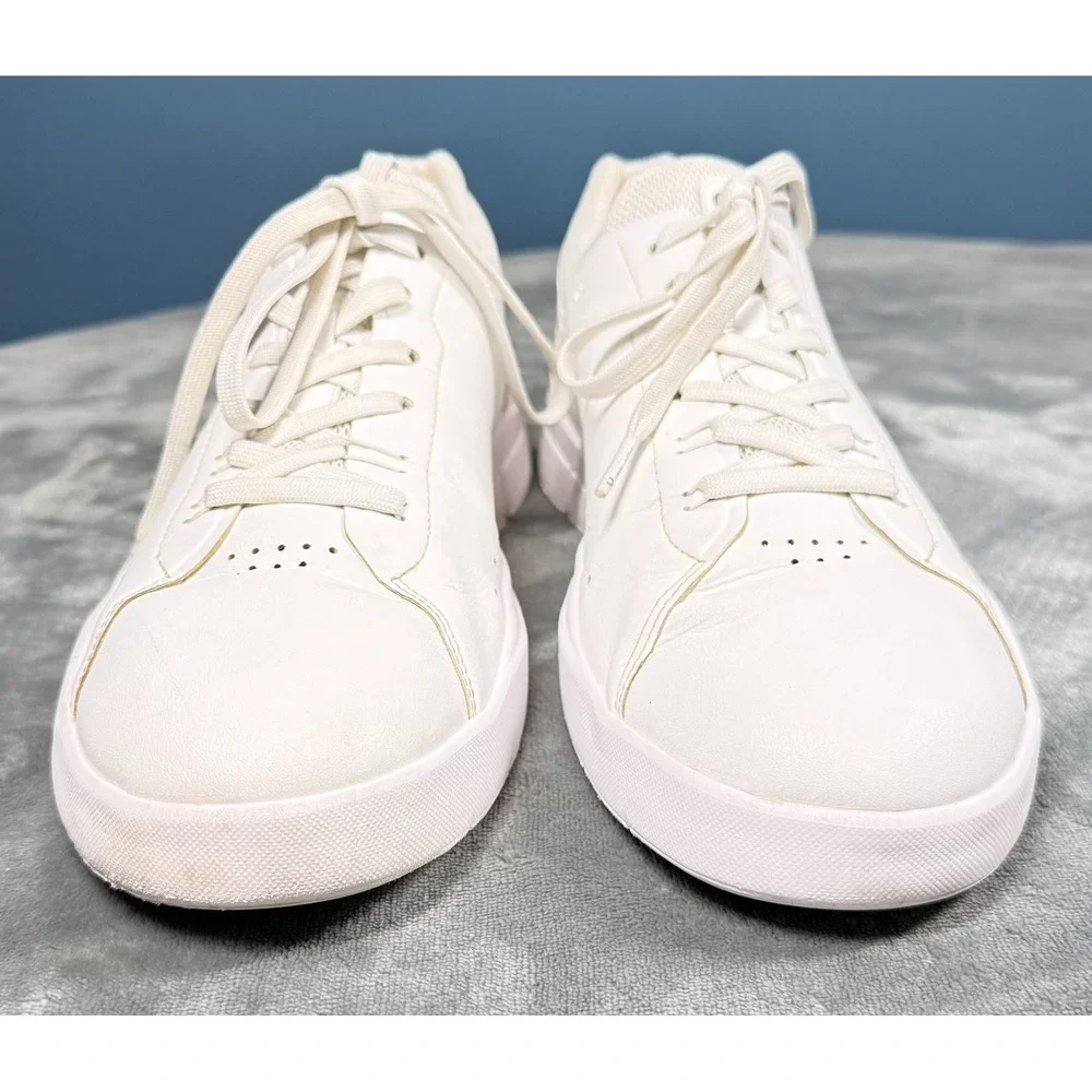 On Cloud The Roger Advantage Sneakers Mens 11.5 White Gold Tennis Shoes